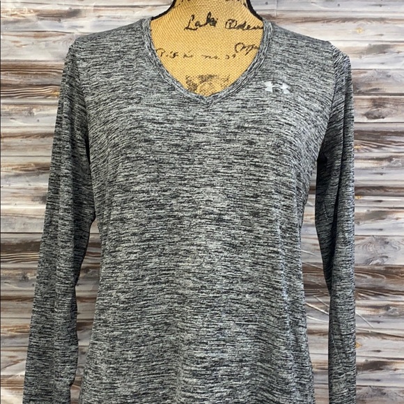 Under armor long sleeve grey t shirt hh503